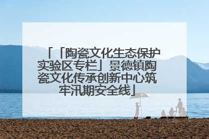 「陶瓷文化生态保护实验区专栏」景德镇陶瓷文化传承创新中心筑牢汛期安全线