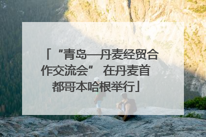 “青岛—丹麦经贸合作交流会” 在丹麦首都哥本哈根举行