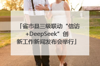 省市县三级联动“信访+DeepSeek”创新工作新闻发布会举行
