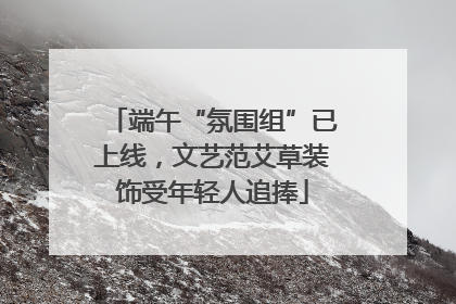 端午“氛围组”已上线，文艺范艾草装饰受年轻人追捧