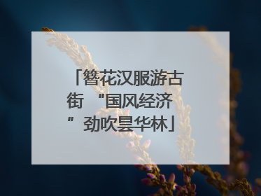 簪花汉服游古街 “国风经济”劲吹昙华林