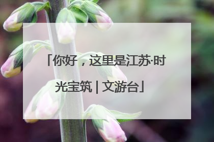 你好，这里是江苏·时光宝筑 | 文游台