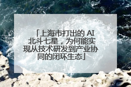 上海市打出的 AI 北斗七星，为何能实现从技术研发到产业协同的闭环生态