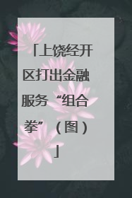 上饶经开区打出金融服务“组合拳”（图）