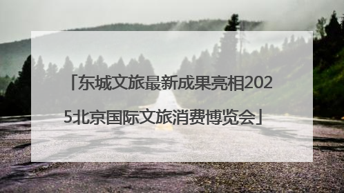 东城文旅最新成果亮相2025北京国际文旅消费博览会