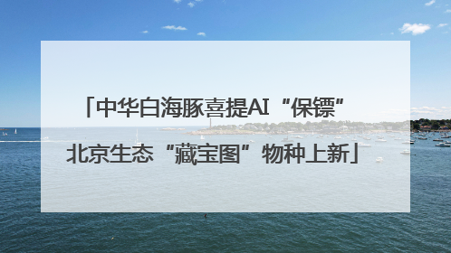 中华白海豚喜提AI“保镖” 北京生态“藏宝图”物种上新