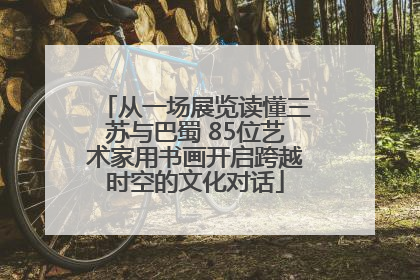 从一场展览读懂三苏与巴蜀 85位艺术家用书画开启跨越时空的文化对话