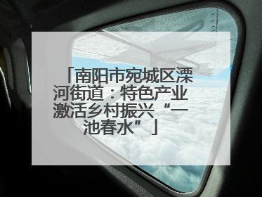 南阳市宛城区溧河街道：特色产业激活乡村振兴“一池春水”