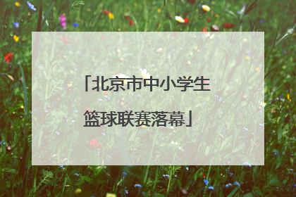 北京市中小学生篮球联赛落幕