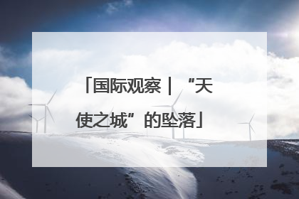 国际观察｜“天使之城”的坠落