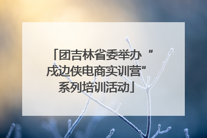 团吉林省委举办“戍边侠电商实训营”系列培训活动