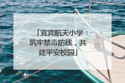 宜宾航天小学：筑牢禁毒防线，共建平安校园