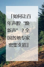 如何让百年声腔“焕新声”？全国各地专家密集支招