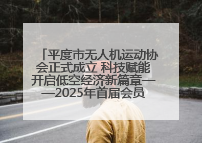 平度市无人机运动协会正式成立 科技赋能开启低空经济新篇章——2025年首届会员大会暨无人机应用发展论坛成功举办