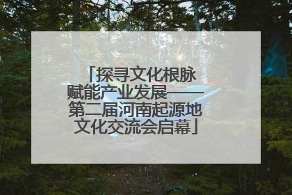 探寻文化根脉 赋能产业发展——第二届河南起源地文化交流会启幕