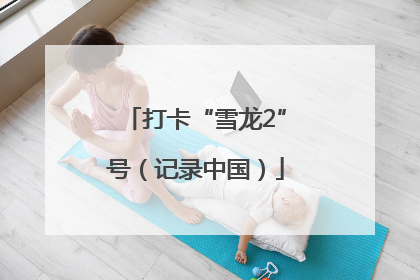 打卡“雪龙2”号（记录中国）