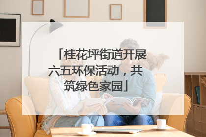 桂花坪街道开展六五环保活动，共筑绿色家园