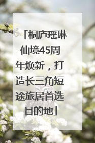 桐庐瑶琳仙境45周年焕新，打造长三角短途旅居首选目的地