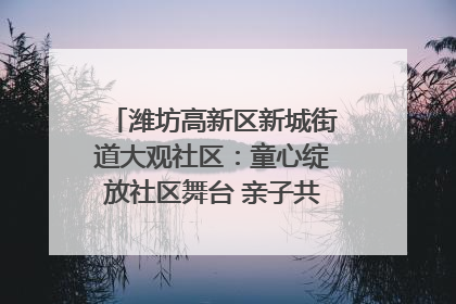 潍坊高新区新城街道大观社区：童心绽放社区舞台 亲子共谱六一欢歌