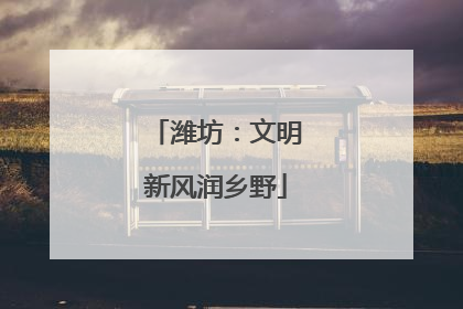 潍坊：文明新风润乡野