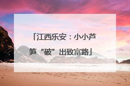 江西乐安：小小芦笋“破”出致富路