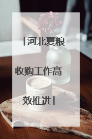 河北夏粮收购工作高效推进