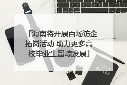 海南将开展百场访企拓岗活动 助力更多高校毕业生留琼发展