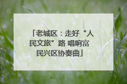 老城区：走好“人民文旅”路 唱响富民兴区协奏曲