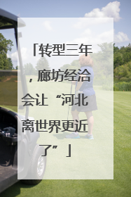 转型三年，廊坊经洽会让“河北离世界更近了”