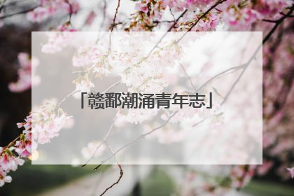 赣鄱潮涌青年志