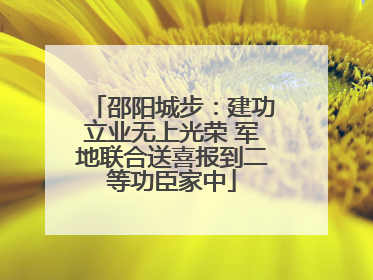 邵阳城步：建功立业无上光荣 军地联合送喜报到二等功臣家中
