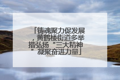 铸魂聚力促发展，黄鹤楼街道多举措弘扬“三大精神”凝聚奋进力量