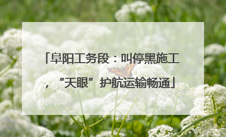 阜阳工务段：叫停黑施工，“天眼”护航运输畅通