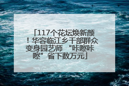117个花坛焕新颜！华容临江乡干部群众变身园艺师 “咔嚓咔嚓”省下数万元