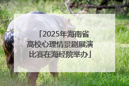 2025年海南省高校心理情景剧展演比赛在海经院举办