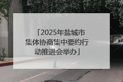 2025年盐城市集体协商集中要约行动推进会举办